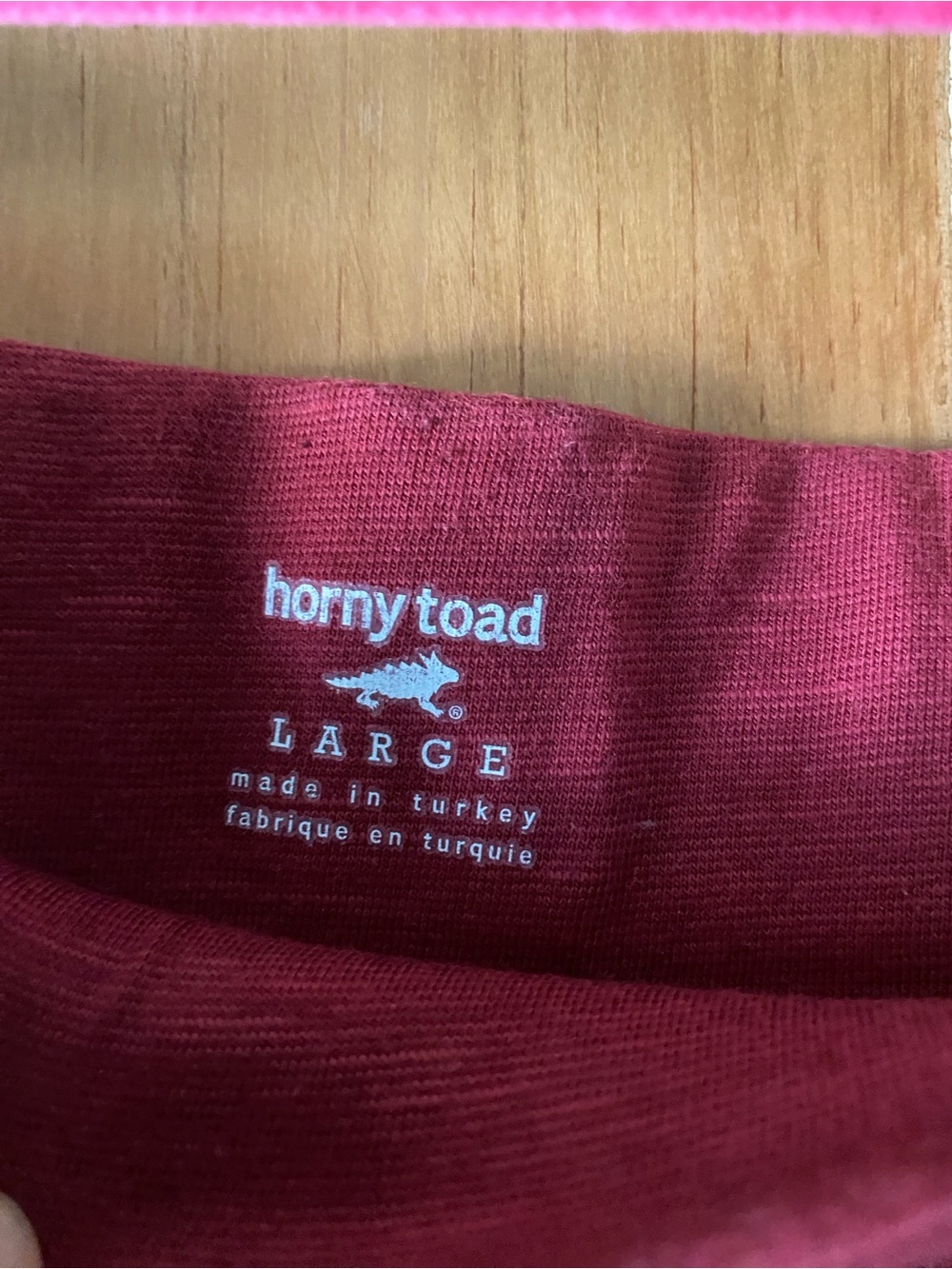 Horny Toad Samba Wave Midi Skirt in Berry. Size Large. - Picture 3 of 7